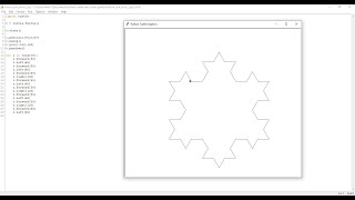 Comment faire les flocons de Von Koch sur python 