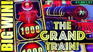 ★BIG WIN! THE GRAND TRAIN!★ COME ON GRAND JACKPOT! 🙏 CASH EXPRESS LUXURY LINE (Aristocrat Gaming) screenshot 4