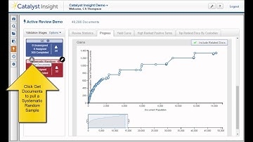 Catalyst Insight Tutorial: Predict Project Reporting