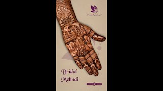 Couple Figure In Hatheli Stunning Bride & Groom Bridal Mehndi