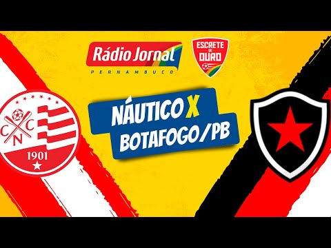 NÁUTICO X BOTAFOGO/PB pela COPA DO NORDESTE com a RÁDIO JORNAL