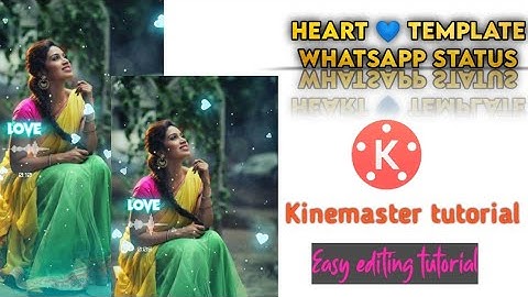 How to create whatsapp status | whatsapp status video editing | kinemaster tutorial tamil