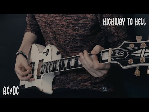ミュージシャン AC/DC Leaf BACKSTAGEPASS HALLBREAKER AC/DC - Highway To Hell - Guitar cover by Eduard Plezer