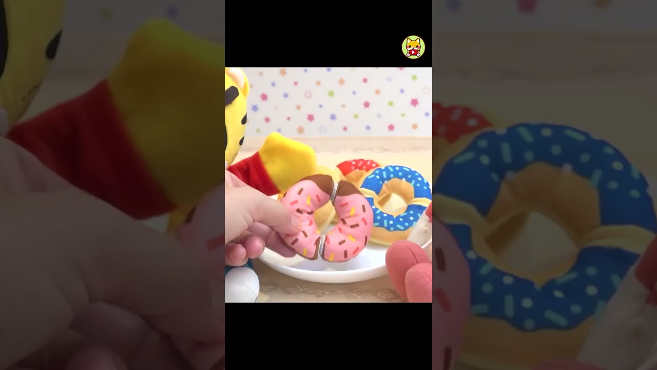 なかよく🍩はんぶんこ😊しまじろう みみりん