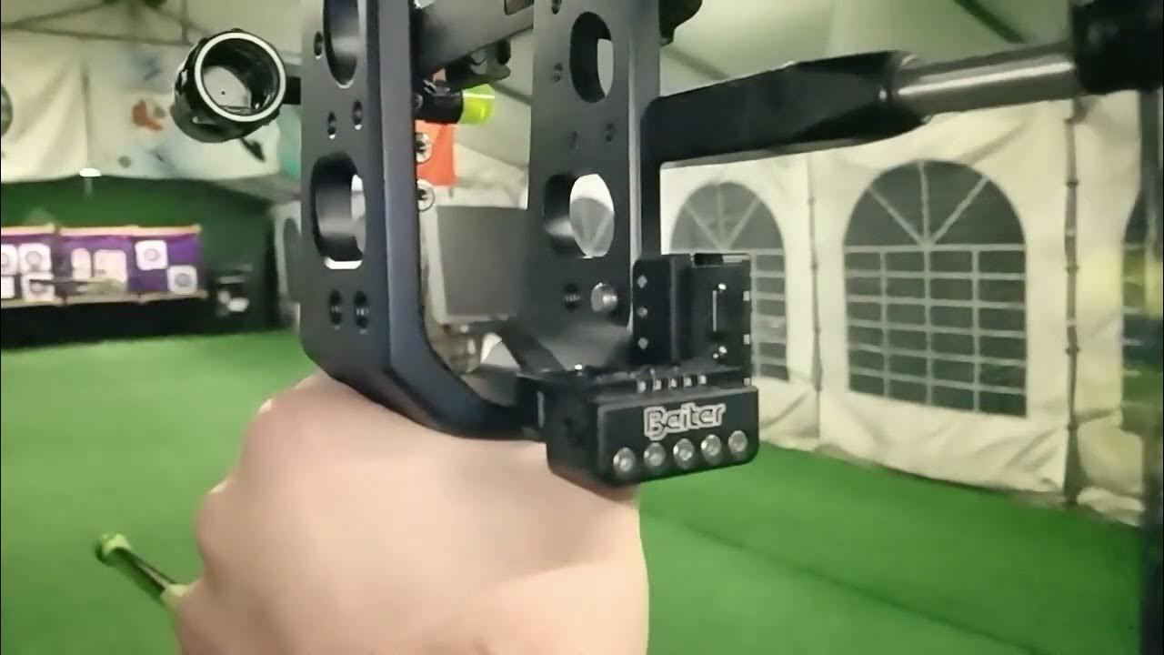 Compound blade arrow rest slow motion YouTube