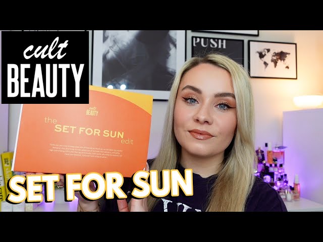 CULT BEAUTY SET FOR SUN EDIT UNBOXING 2024 ☀️ | MISS BOUX class=