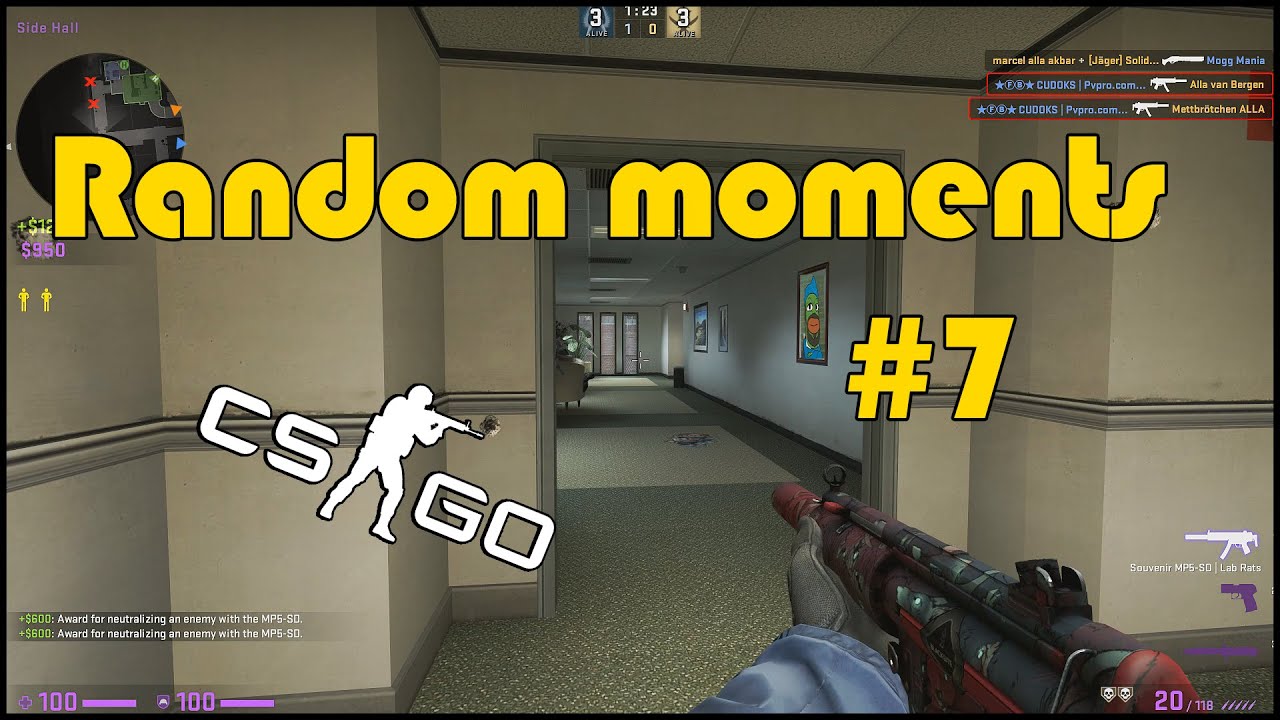 CS:GO - Random moments #7 | Highlights , Raging & more! - YouTube