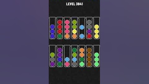 Ball Sort Puzzle Level 3641