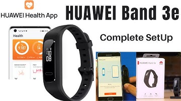 HUAWEI Band 3e | Setup | How to Turn Off and Turn On | Bluetooth Connecting | Huawei Health App