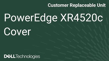 How to Remove/Install PCI Cover for PowerEdge XR4520c