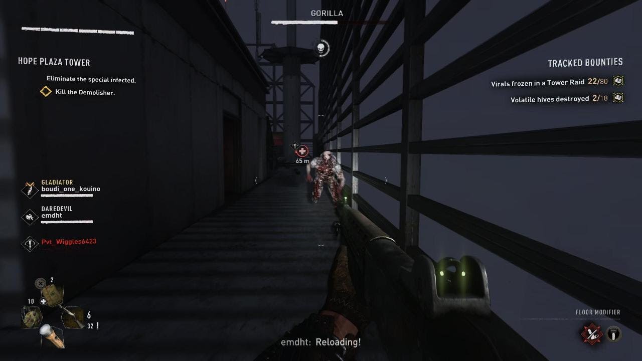 Elite Tower Raid Rooftop Encounter - Dying Light 2