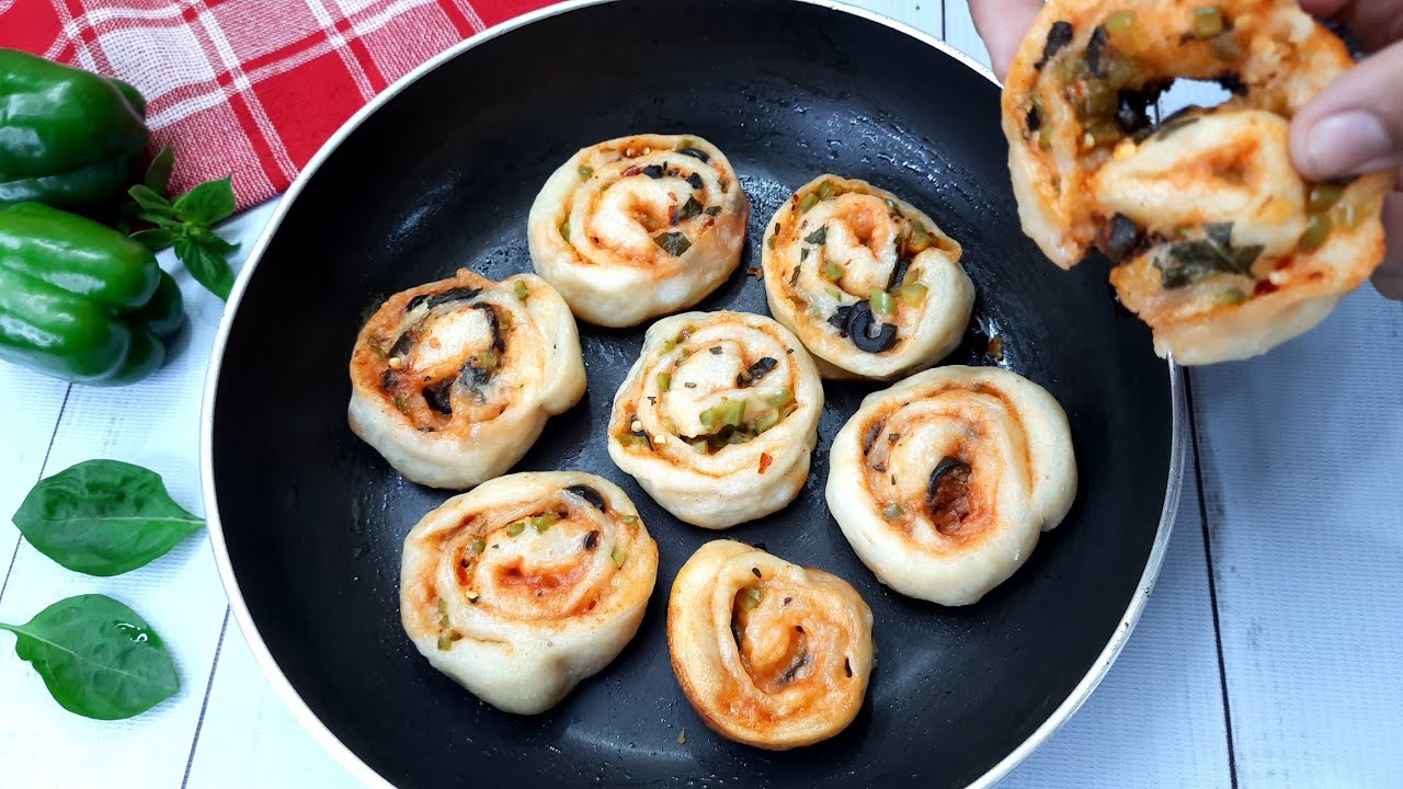 Pizza Rolls Recipe || Pizza Pinwheels in a Pan || How to make pizza rolls || Flavor n Fusion
