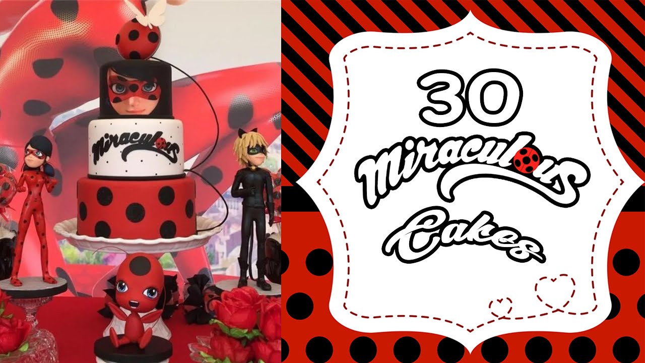 30 Miraculous LadyBug Cakes  Birthday Cake Decorating Ideas 