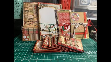Envelope Junk Journal Tutorial; Junk Journal Booklet; Junk Journal Folio