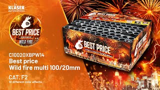 C10020XBPW14 Best price Wild fire multi 100/20mm | Klasek pyrotechnics