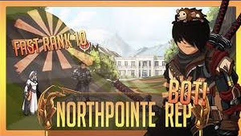 =AQW= How To Get Rank 10 Northpointe Fast ( Le Bot 8.9 )