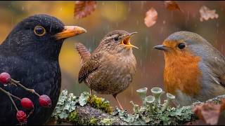 🌧️ Gentle Rainforest Birdsong | Robin, Wren, Blackbird & Nightingale (2 Hours) screenshot 2