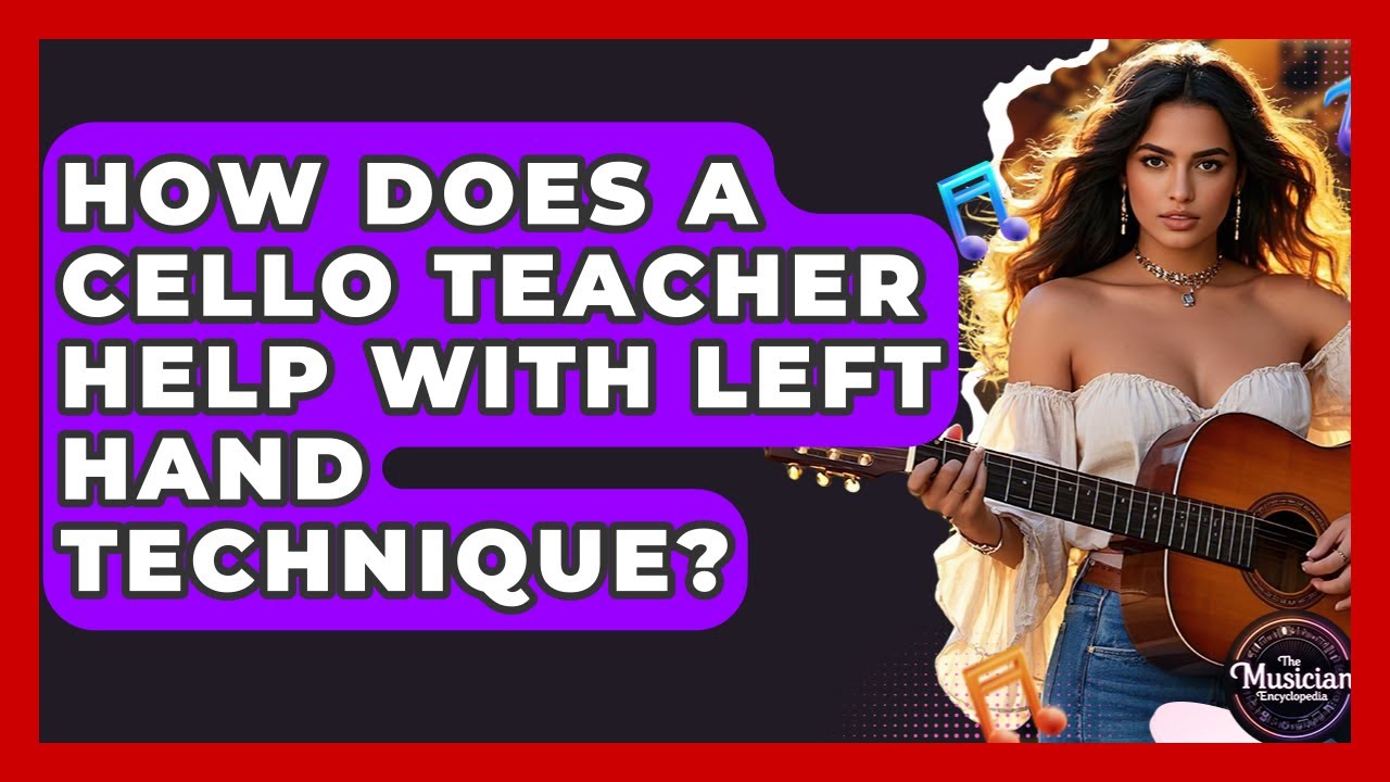 How Does A Cello Teacher Help With Left Hand Technique? - The Musician Encyclopedia