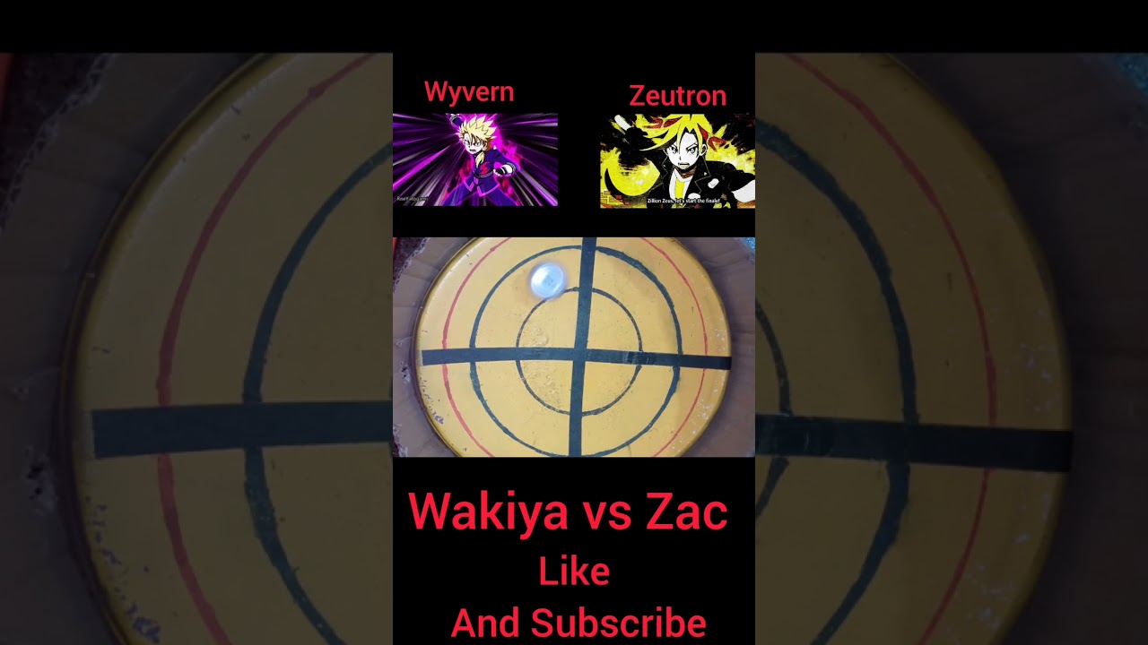 wild wyvern vs zillion zeutron real life anime battle 