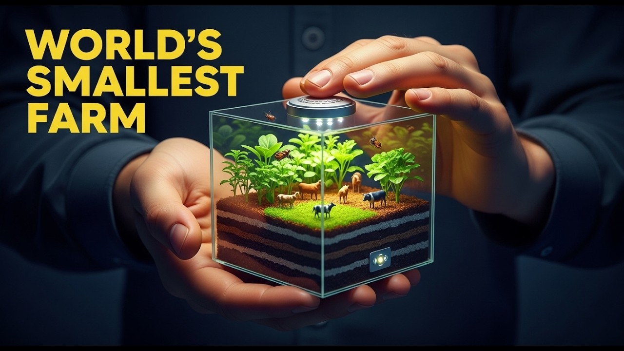 The World’s Smallest and Smartest Mini-Farm Ecosystem! - YouTube