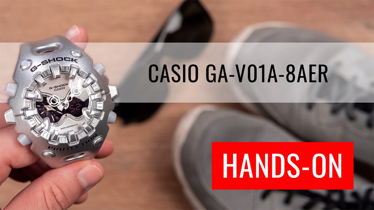 HANDS-ON: Casio G-Shock Original GA-V01A-8AER - YouTube