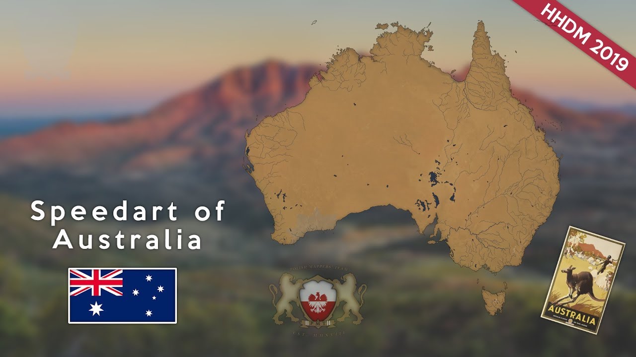 Mapping Speedart - Australia (HHDM)