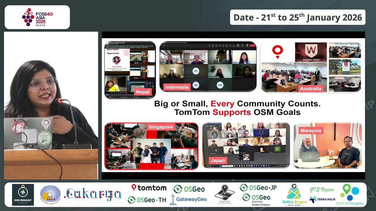 FOSS4G Asia 2026 | TomTom & OSM Community Program