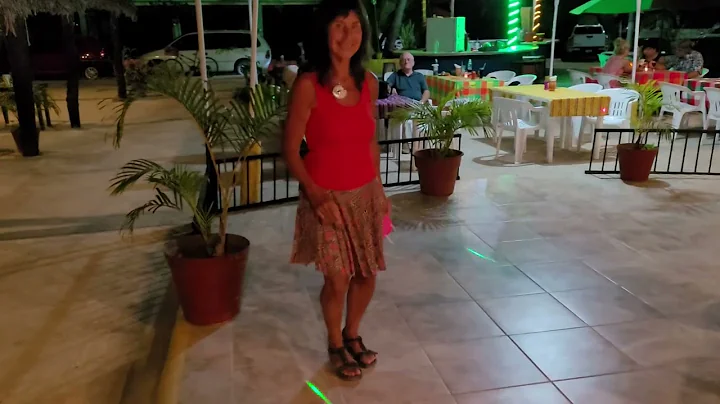 MERRY LEE FRITH DANCING THE CUMBIA AT VIVA MARIA'S...