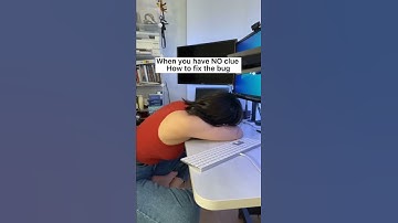 when you have no idea how to fix bugs #code #bug #stuck