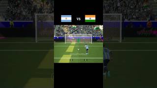 🇦🇷 VS 🇮🇳 #efootball #fifa #ronaldo #messi #live #highlights