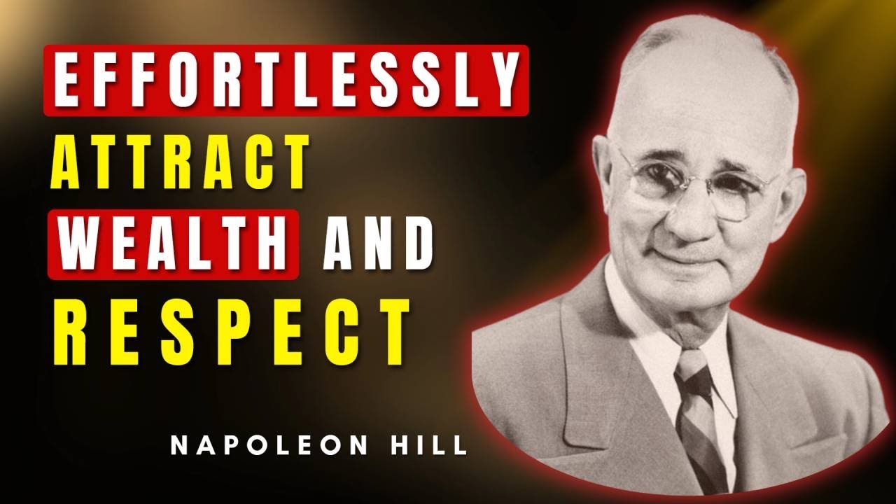 How To Effortlessly Attract Wealth And Respect | Napoleon Hill - YouTube