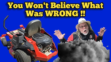 Ernstig Zero Turn Rokend & Zwak? Dit was er ECHT mis!