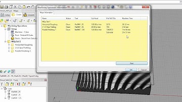 RhinoCAM 2 0   Relief Example 3 of 3