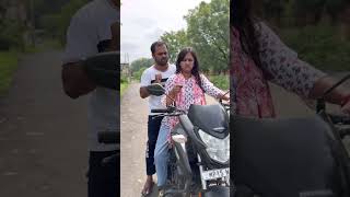 Jab ladki bike seekhne kab aayi 😂 vikram bagri | funny shorts