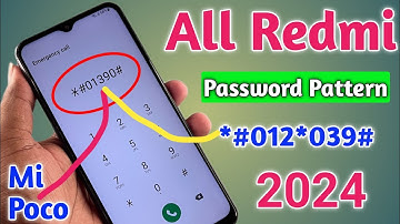 Redmi Mobile Ka Lock Kaise Tode | रेडमी मोबाइल का लॉक तोड़े | Mi Phone Ka Pattern Lock Kaise Hataye