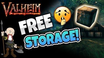 Build Free Decorative Storage Boxes | Valheim Tips and Tricks