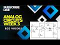 Analog circuits week 3 and 4 SOLUTIONS