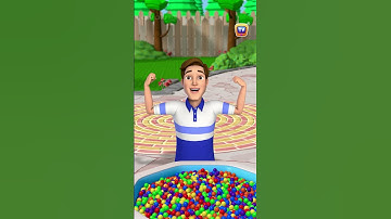 My first slide #BabyTaku #funny #kidsfun #kidsvideo #kidsshorts #ballpit #kindergartensongs #kids