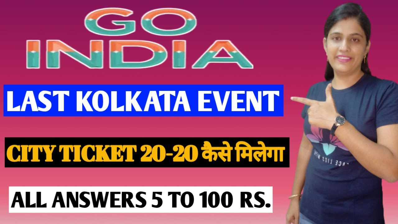 Go India Kolkata Event - Go India New Event