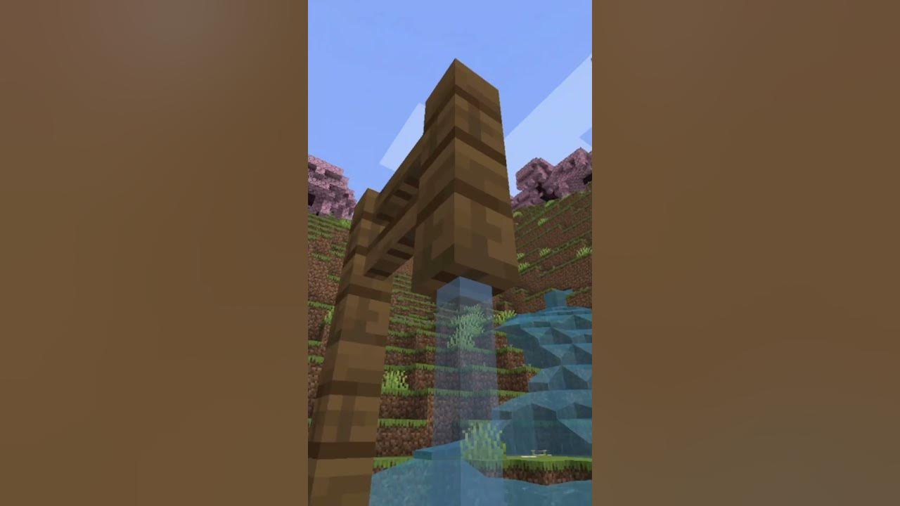 How to make a Faucet in Minecraft build hack no mode⛔ short 