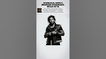 D’Angelo Dead at 51 | Remembering the Soul Legend Who Redefined R&B  #dangelorussell #dangelo #rip