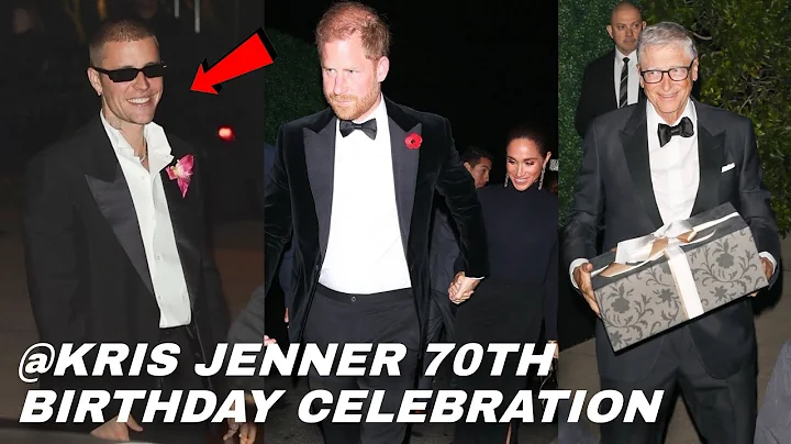 🔥WATCH: A-list Celebrity Arrive at Kris Jenner’s 70th Birthday