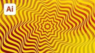How to create Optical art in Illustrator