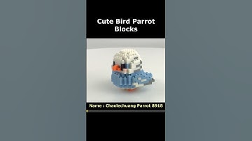 Parrot 8918 Mini Blocks Preview #lego #brick #miniblock #nanoblock