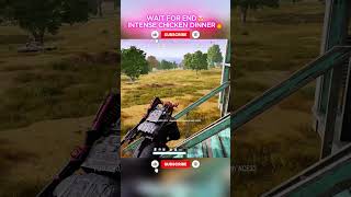 INTENSE LAST ZONE CHICKEN DINNER 🔥 PUBG PC #shorts #pubgpc #bgmi