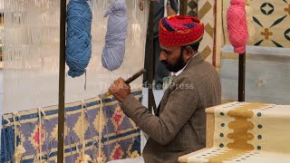 Handicrafts are highly prized at luxury decor fair