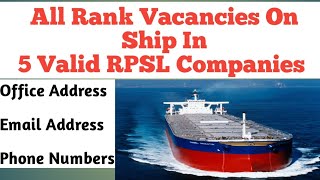 Merchant Navy Full Crew Job Alerts | Marine Jobs Update | Ship Vacancies Guide