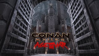 How To Build A Dwarf Fortress [ timelapse ] - Conan Exiles Age of War