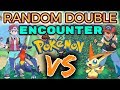 Random Double Pokemon Encounters to make a team. Then we FIGHT!
