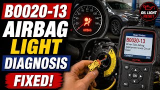 B0020-13 Airbag Light Diagnosis | Driver Side Airbag Circuit Open Troubleshooting